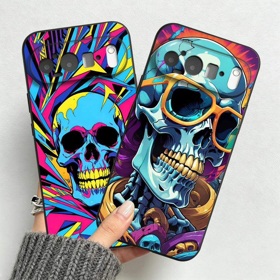 Neon Pop Art Skull Case for Go - đánh giá và giá Google Pixel 9 Pro