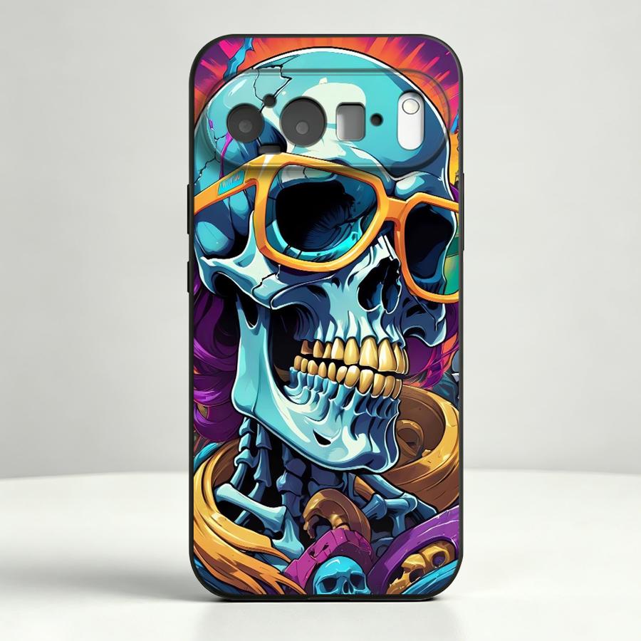 Neon Pop Art Skull Case for Go - đánh giá và giá Google Pixel 9 Pro