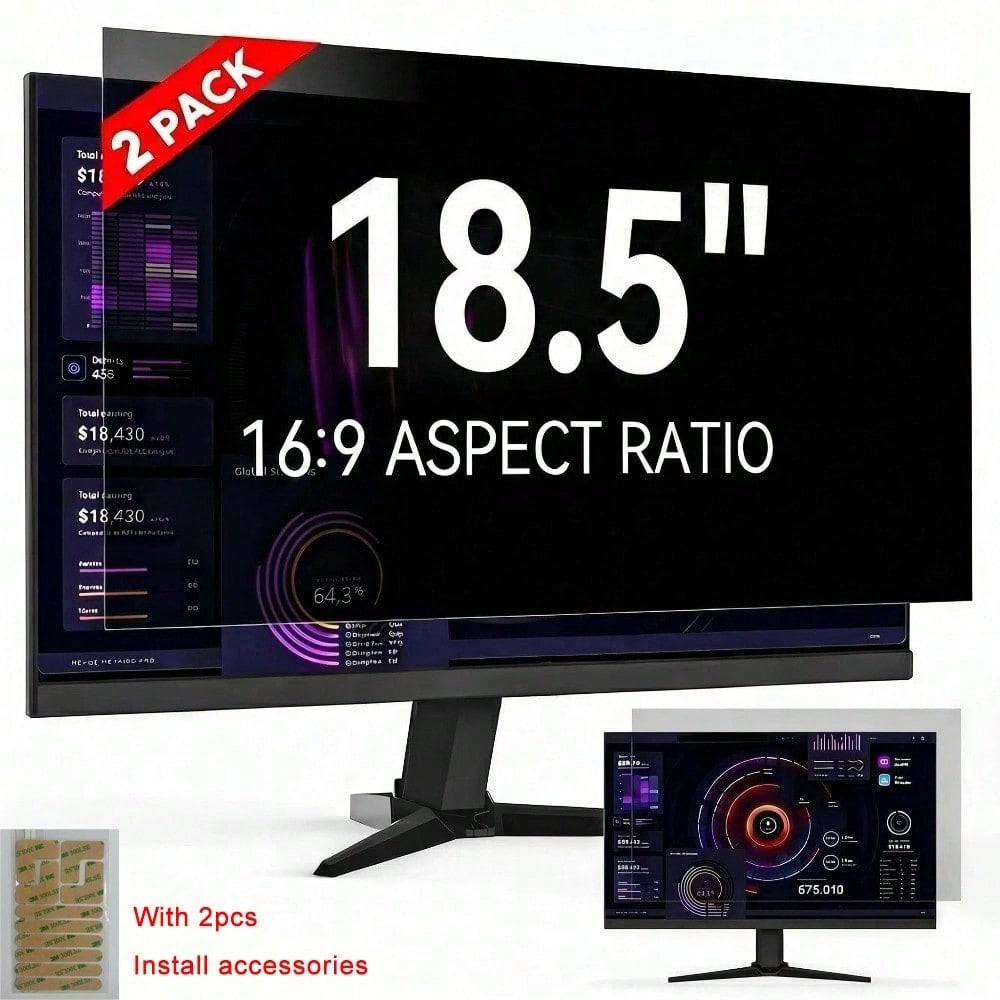 [2 Pack] 18.5-Inch PC Privacy  - đánh giá và giá Privacy Filter 2Pack
