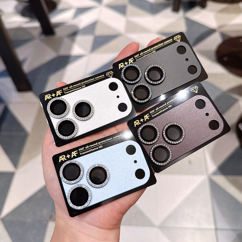 Luxury Diamond Sparkling Camer - đánh giá và giá Camera Lens Protector