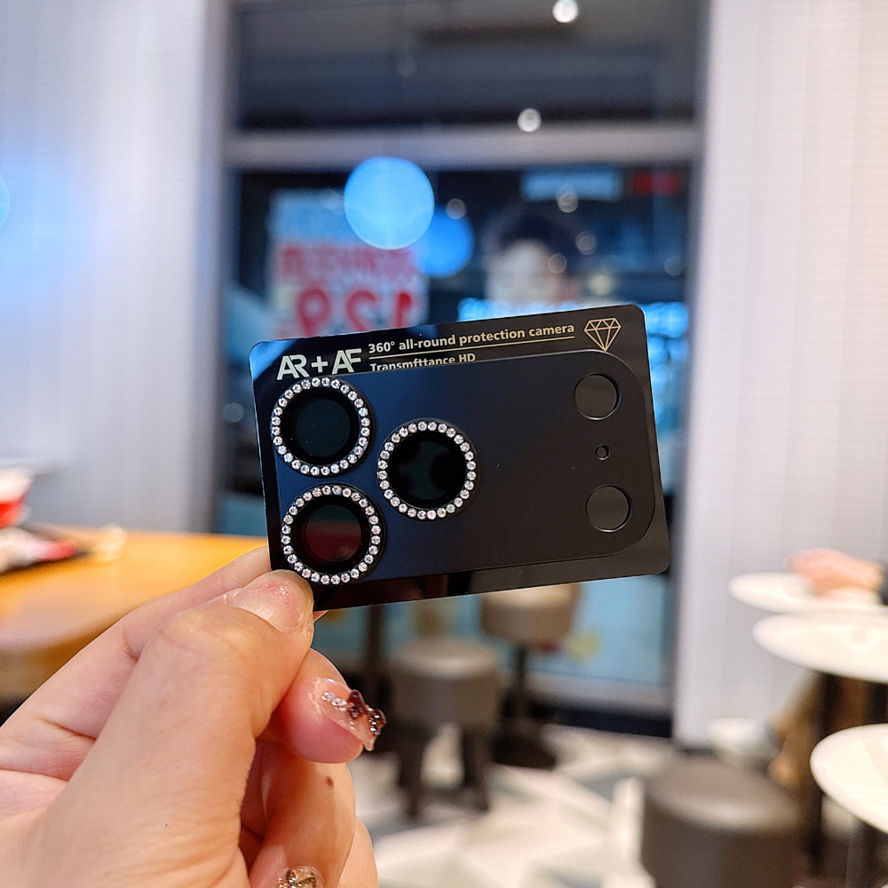 Luxury Diamond Sparkling Camer - đánh giá và giá Camera Lens Protector