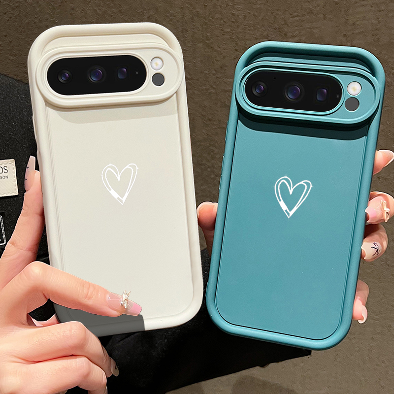Simple Love Pattern Soft Case  - đánh giá và giá Google Pixel 9 Pro
