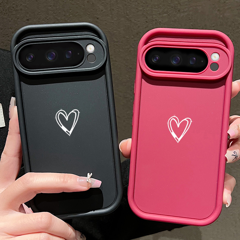 Simple Love Pattern Soft Case  - đánh giá và giá Google Pixel 9 Pro