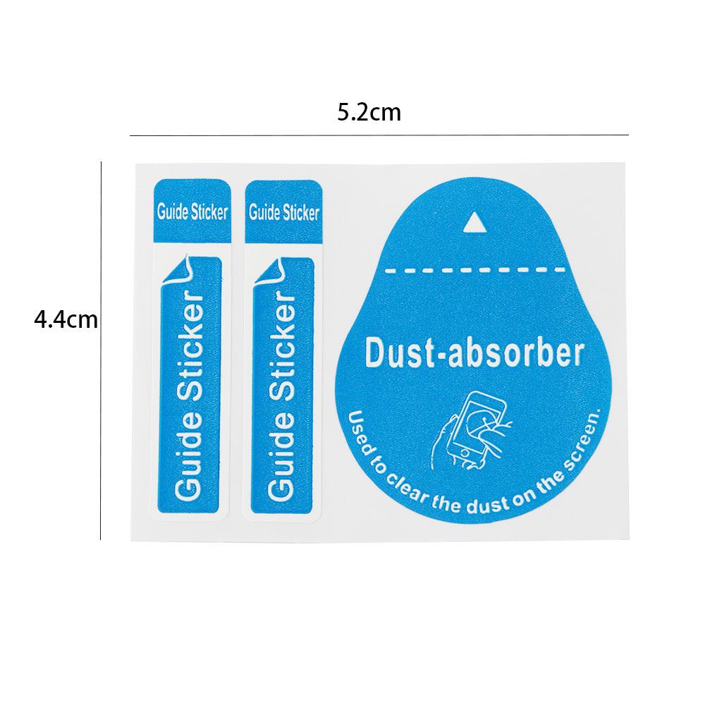 PC Tempered Glass Guide Sticke - đánh giá và giá Dust Removal Sticker