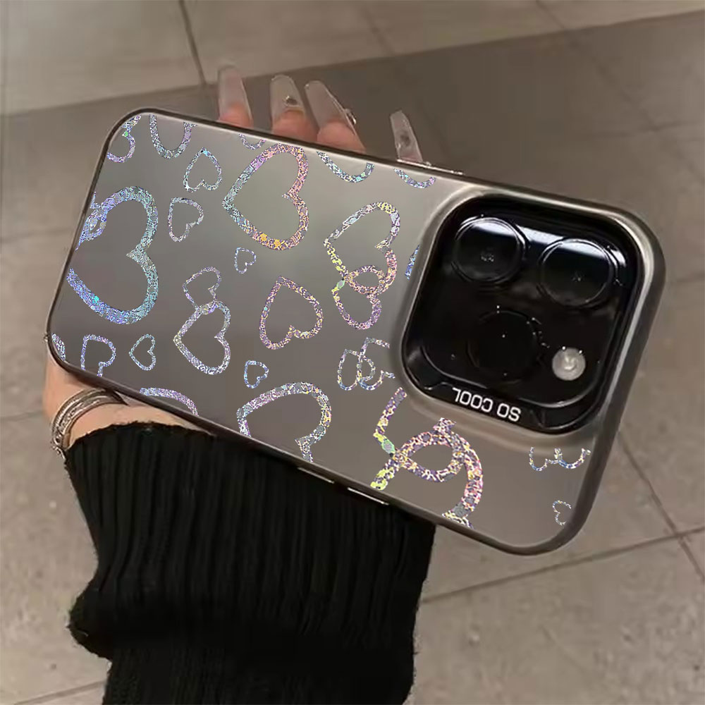 Colorful Heart Print Case For  - đánh giá và giá Apple Iphone 15