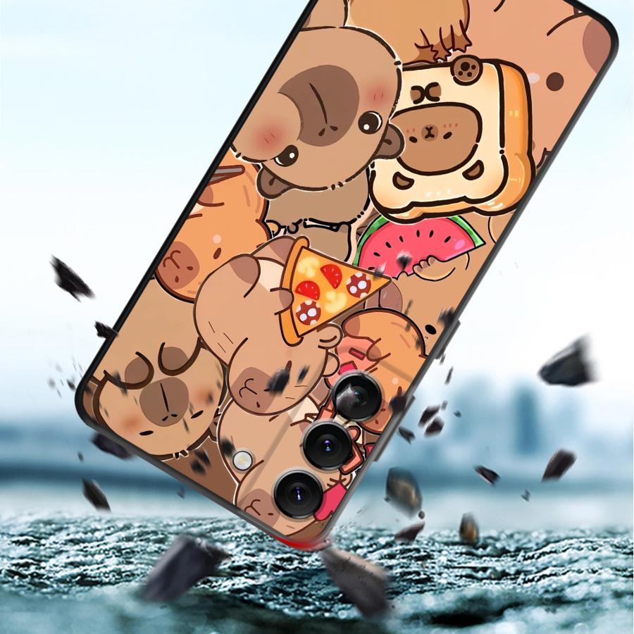 Colorful Capybara Phone Cover  - đánh giá và giá Samsung Galaxy A55